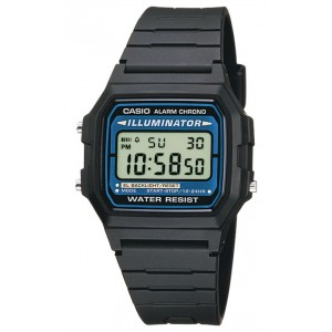 CASIO ALARM CHRONO F-105W-1AWYEF