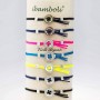 IBAMBOLI BRACCIALE  "ibottoni giallo" 